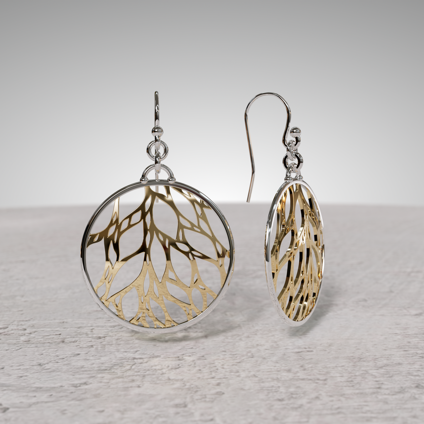Interwoven Pathways Earrings