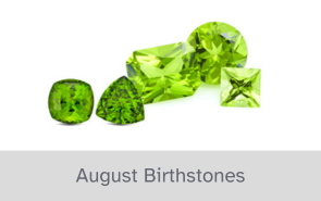 August Peridot Birthstones