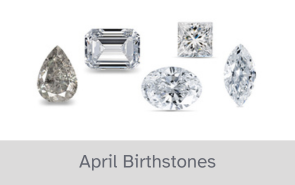 April Diamond Birthstones