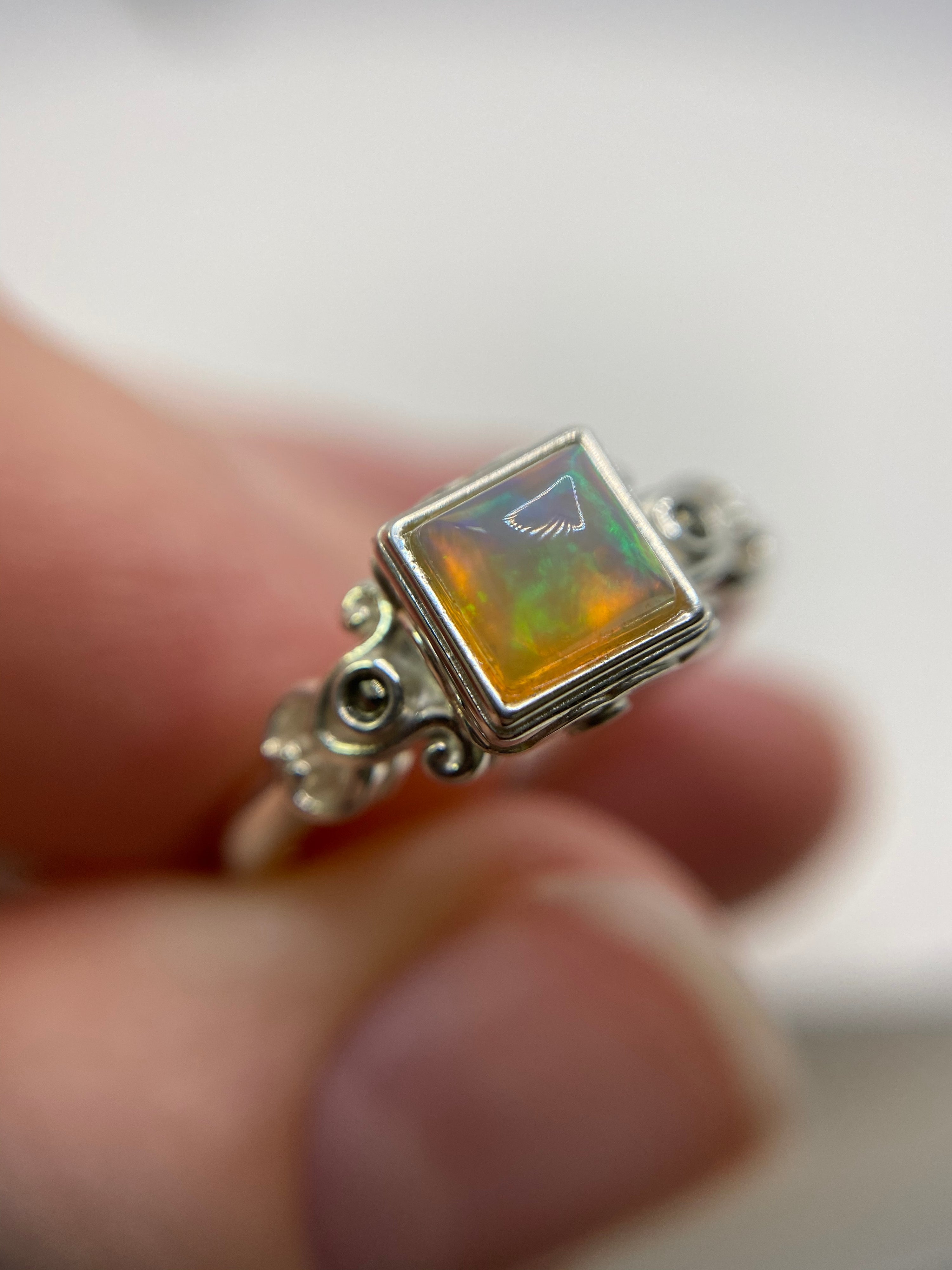custom opal ring