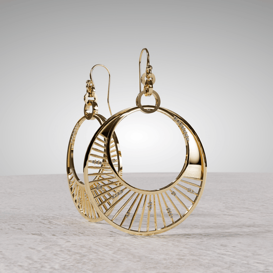 Eclipse Earrings - Stradley & Daughter