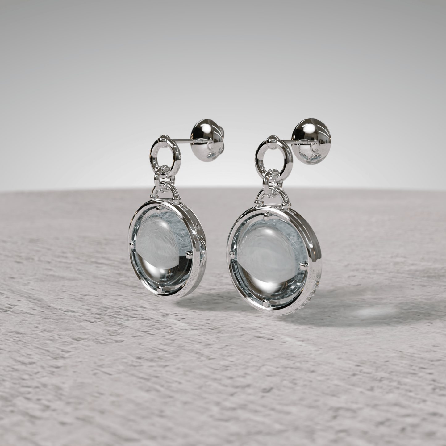 Looking Glass Earrings - Stradley & Daughter