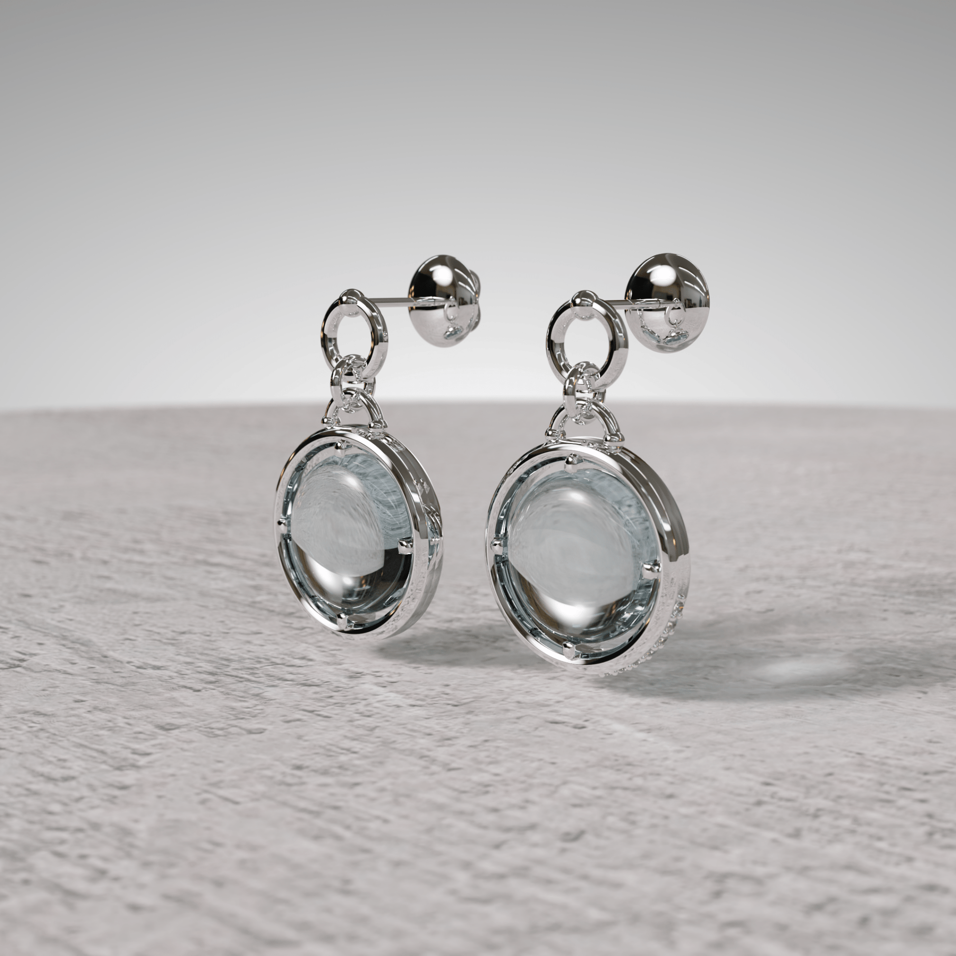 Looking Glass Earrings - Stradley & Daughter