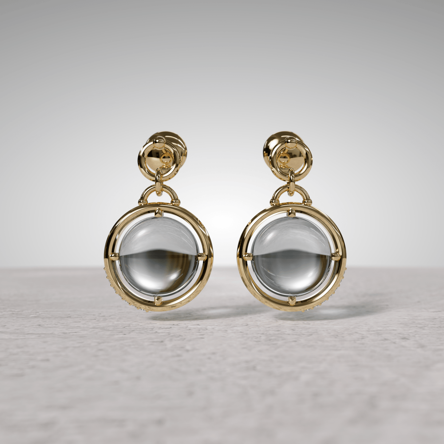 Looking Glass Earrings - Stradley & Daughter