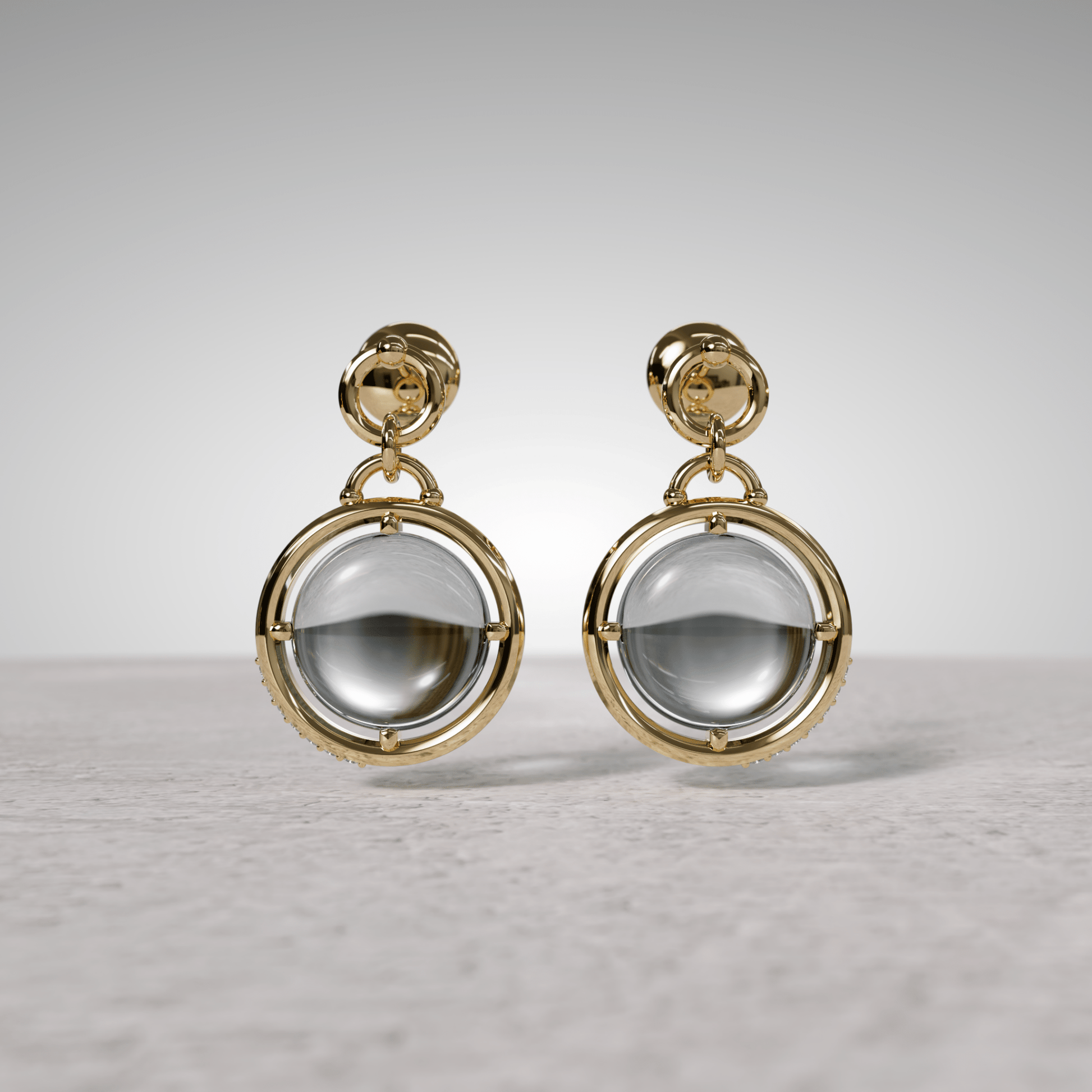 Looking Glass Earrings - Stradley & Daughter