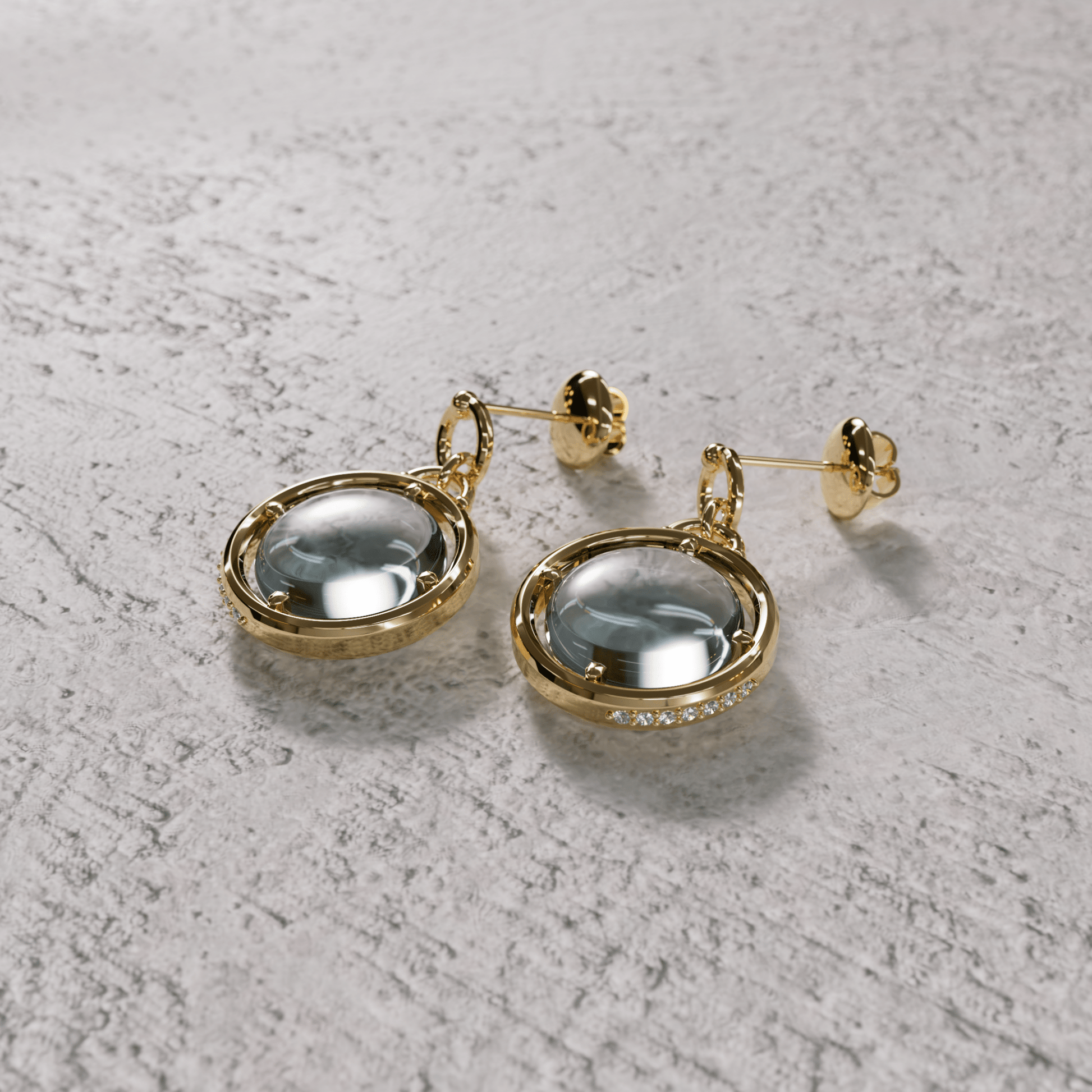 Looking Glass Earrings - Stradley & Daughter