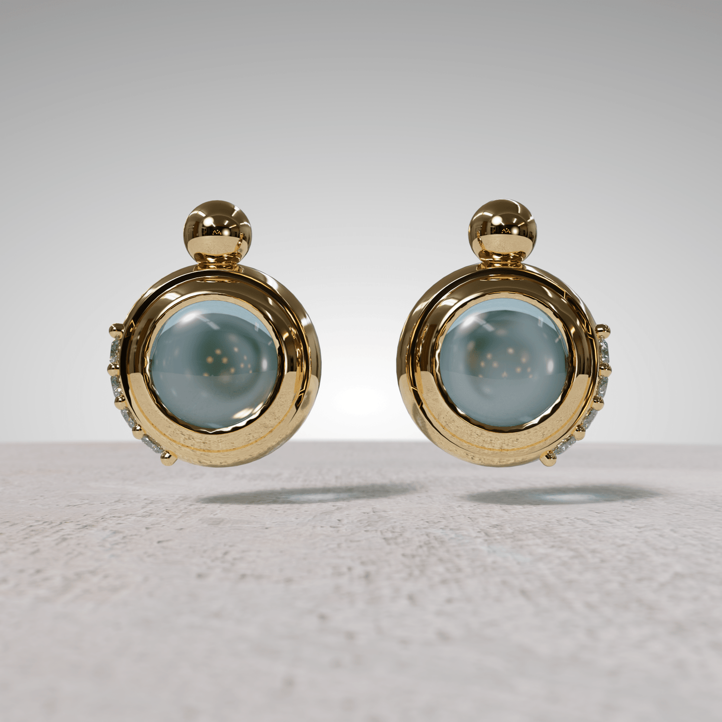 Mirror Studs - Stradley & Daughter