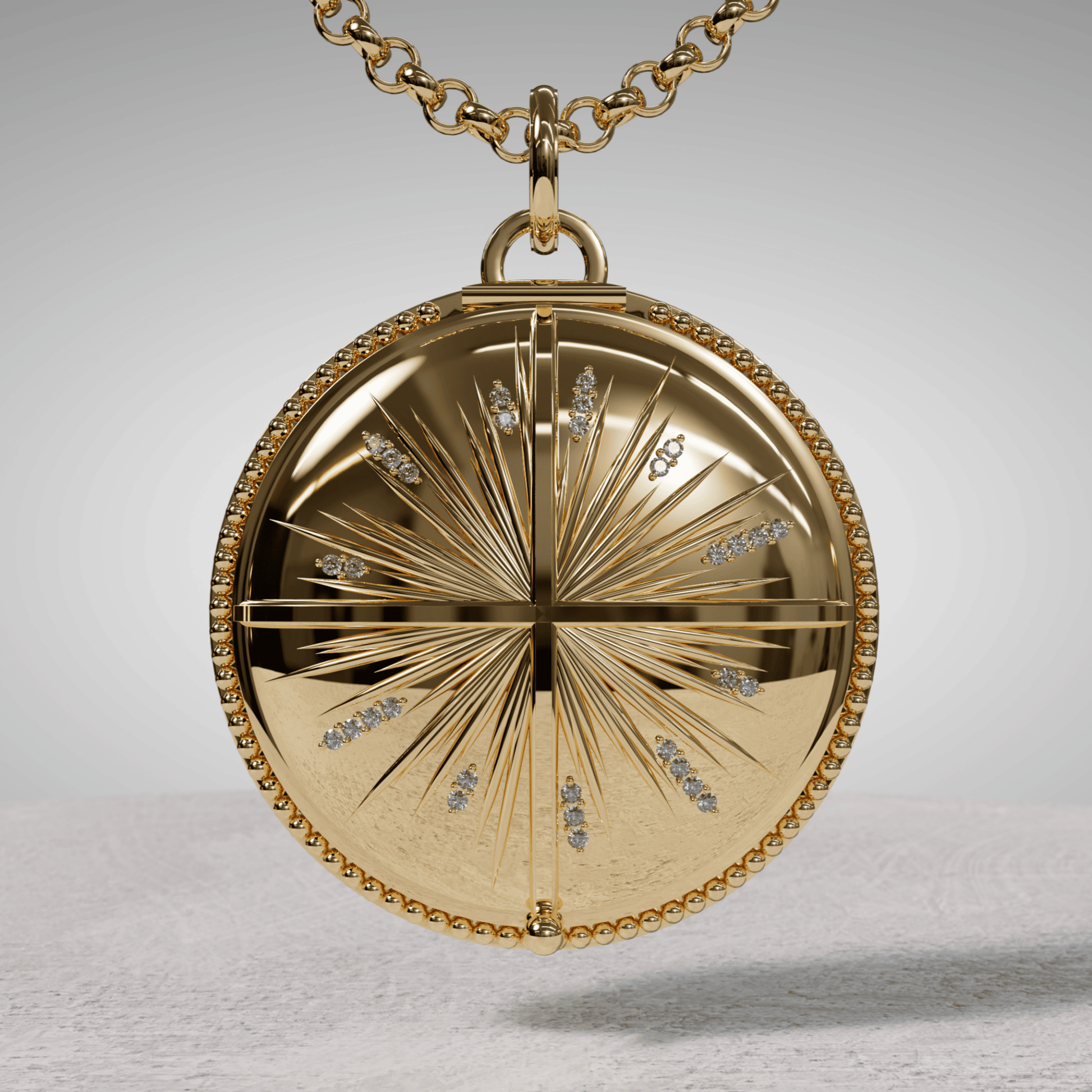 Reversible Visionary Locket - Stradley & Daughter