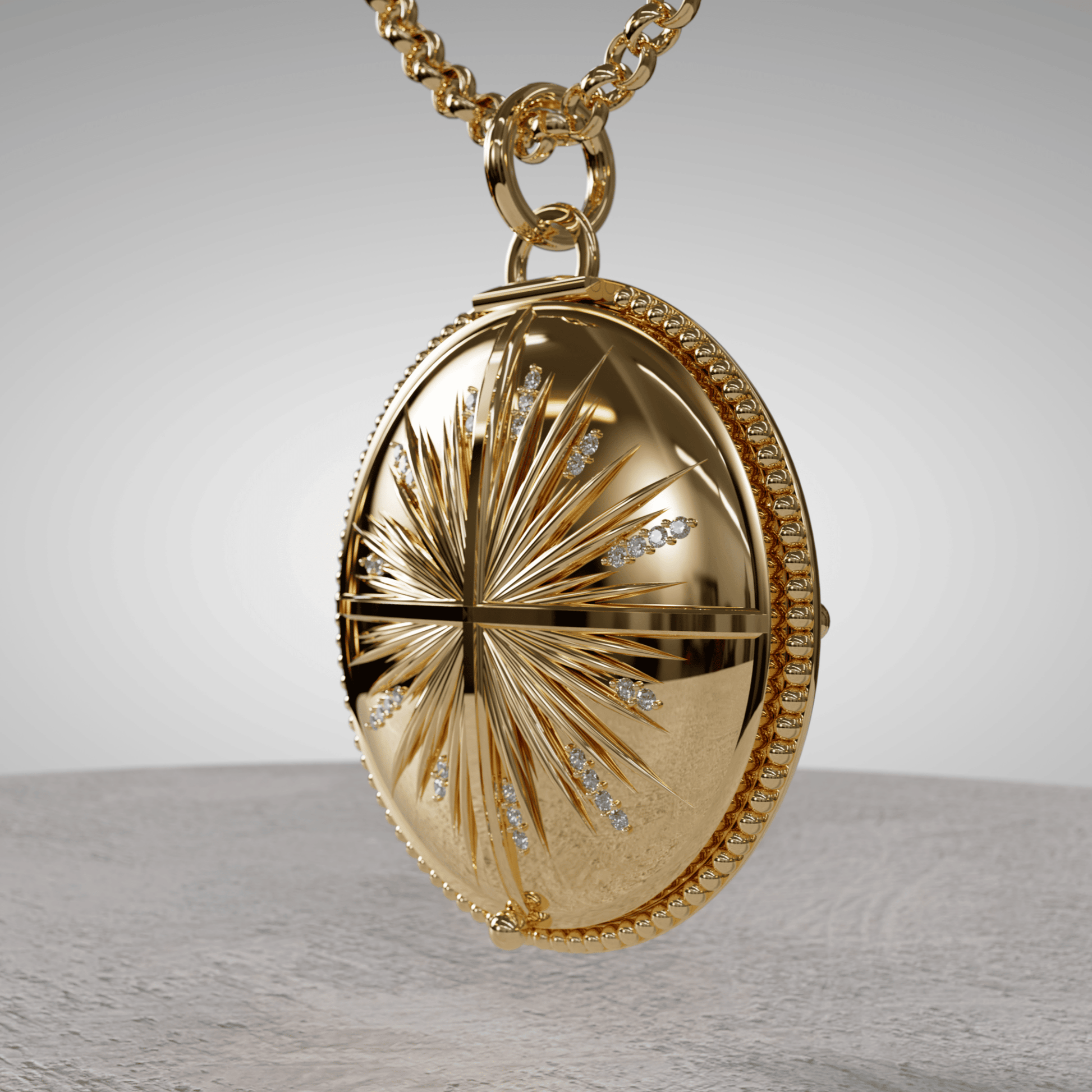 Reversible Visionary Locket - Stradley & Daughter